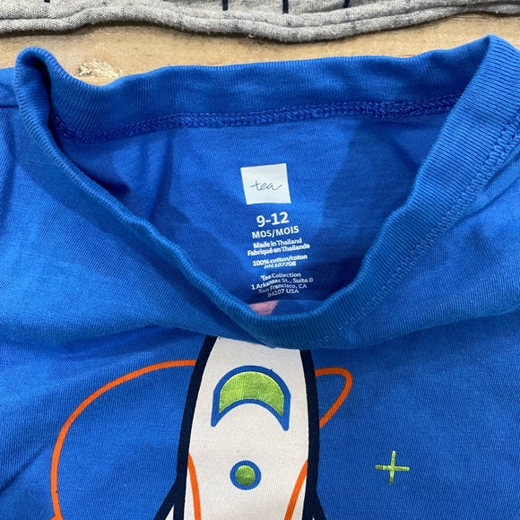 5 set Carters Tea Splendid Cat & Jack toddler baby boy tips tee shirts - Picture 10 of 11